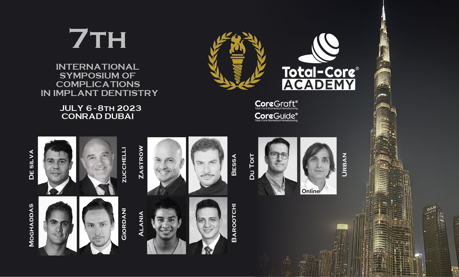 >7th INTERNATIONAL SYMPOSIUM OF COMPLICATIONS IN IMPLANT DENTISTRY