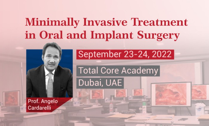 Minimally Invasive Treatment in Oral and Implant Surgery