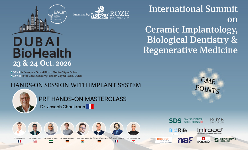 International Summit on Ceramic Implantology & Biological Dentistry Regenerative Medicine